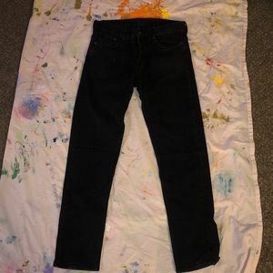 &Denim by H&M Mens 31/32 Slim Low Waist Black